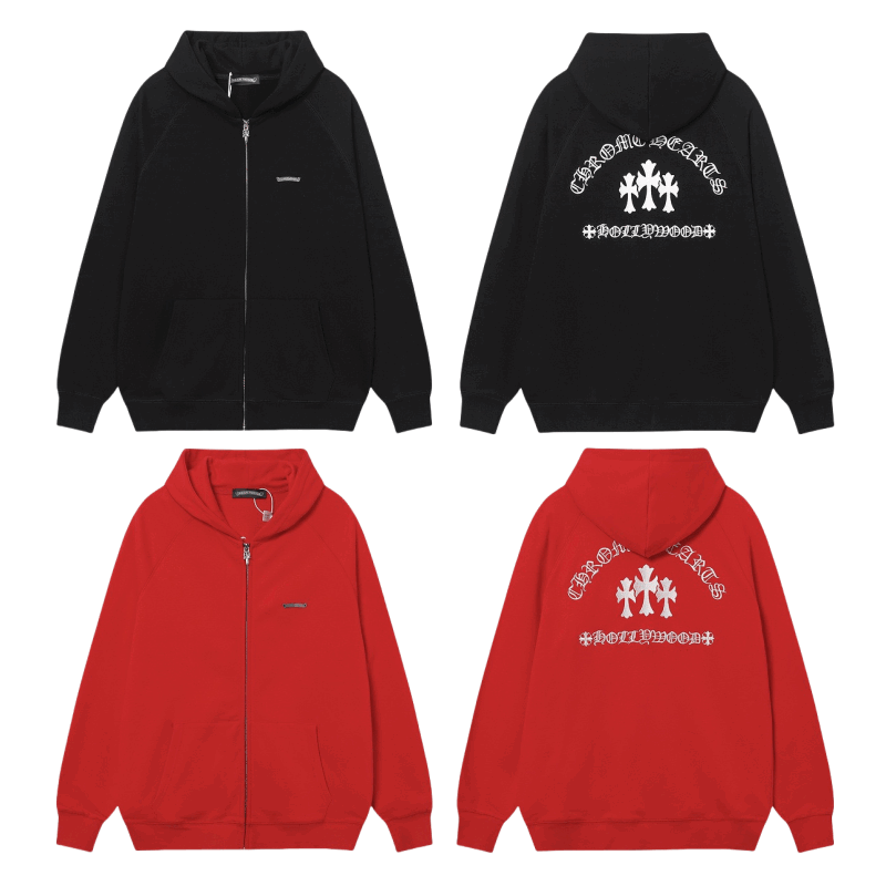 Chrome Hearts ジップアップ パーカー 7019 