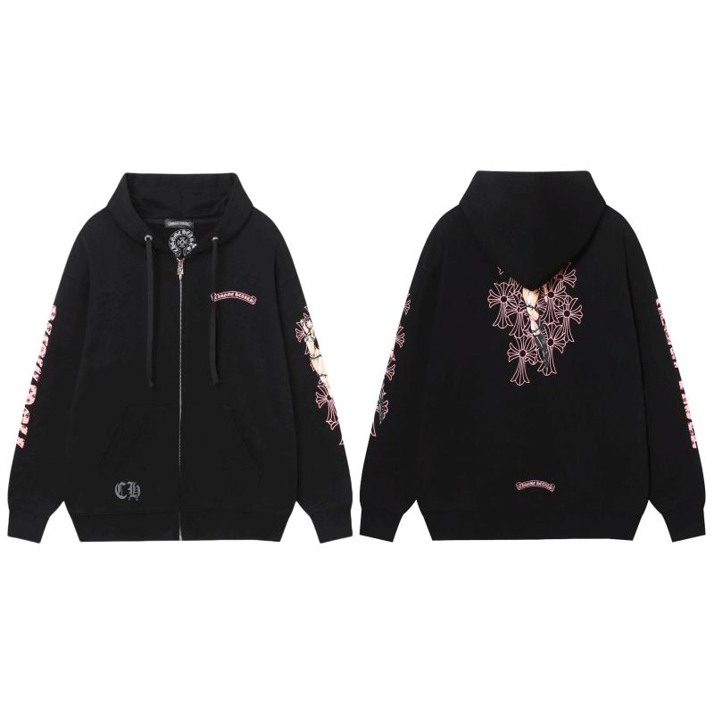 Chrome Hearts ジップアップ パーカー 8660 