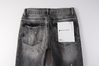 New High Quality Mens Jeans Designer Jeans Fashion Distressed Ripped Denim Cargo For Men High Street Fashion 9031
