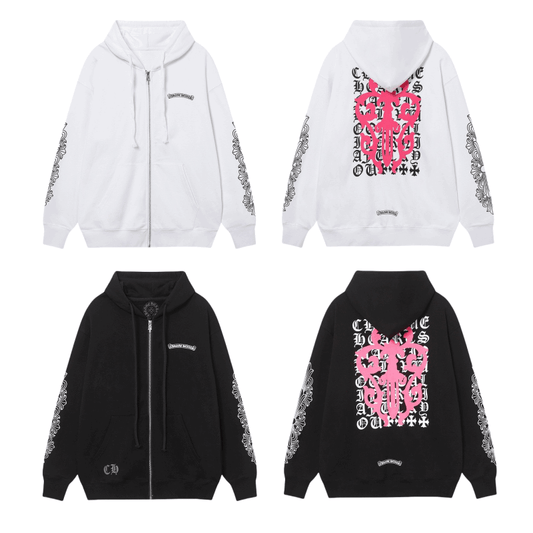 Chrome Hearts ジップアップ パーカー K5016 