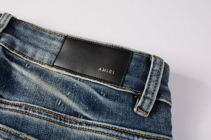 Purple Mens Jeans Designer Jeans High-End Quality Slim Casual Straight Design Skinny Straight Jeans