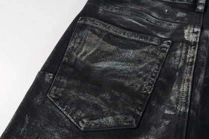 Luxury Jeans Designer Fashion Trousers Fashionable Pants Summer Breathable Cotton Blue Pants 9028