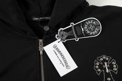 Chrome Hearts ジップアップ パーカー TQ02 