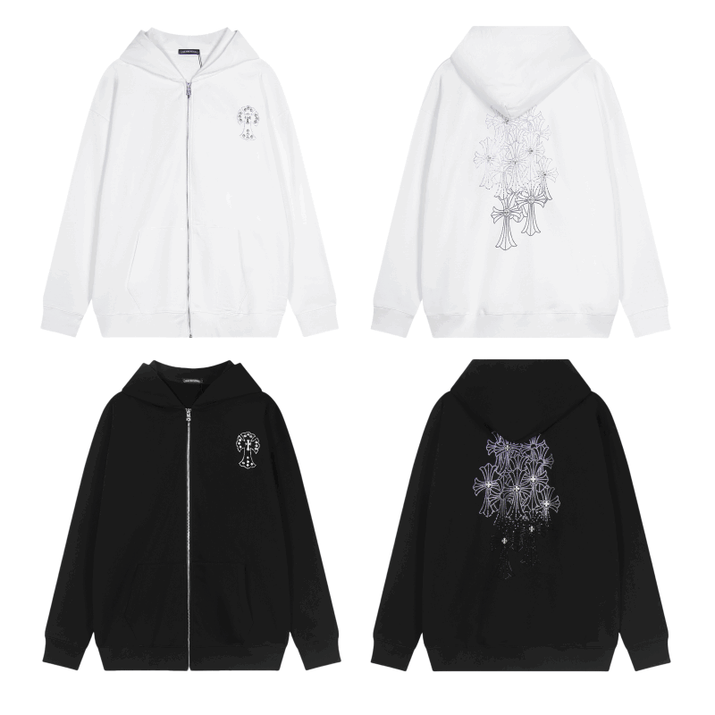 Chrome Hearts ジップアップ パーカー TQ02 