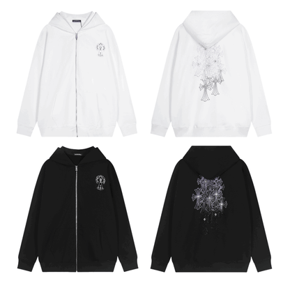 Chrome Hearts ジップアップ パーカー TQ02 