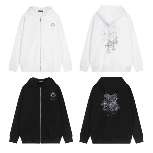 Chrome Hearts ジップアップ パーカー TQ02 