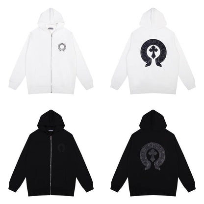 Chrome Hearts ジップアップ パーカー K5020 